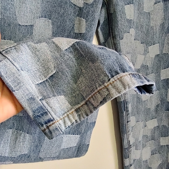 SheIn Stylish Patchwork Fashion Denim Jeans - Picture 4 of 11